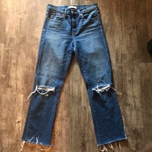 Madewell high riser Demi boot